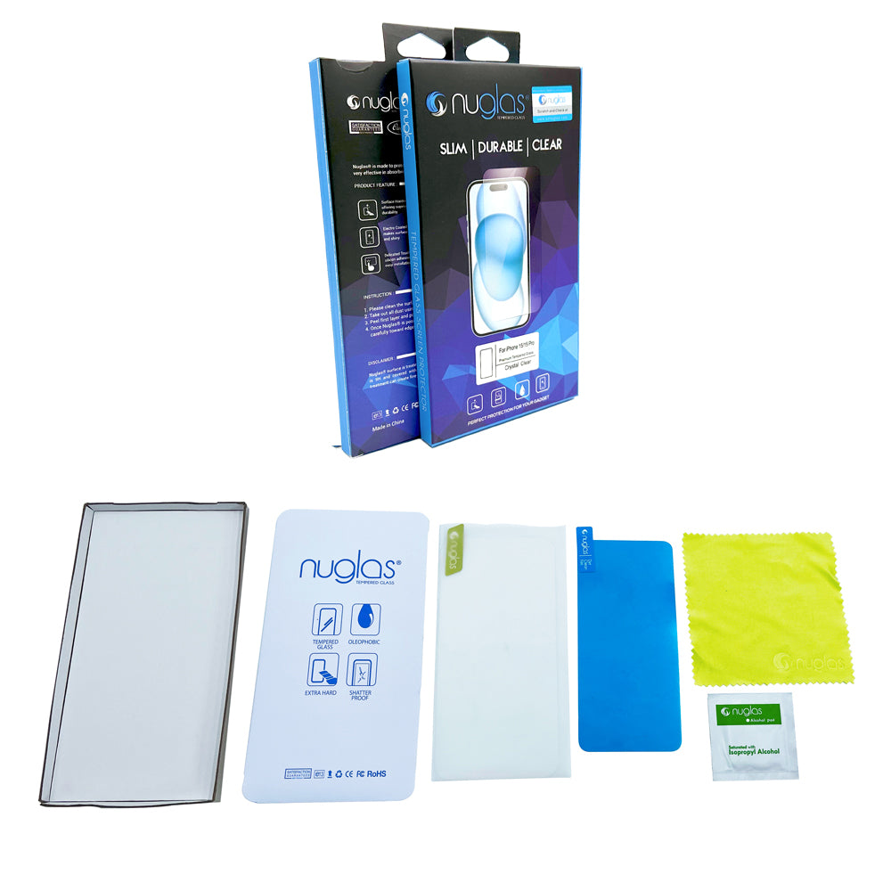 iPhone kirkas panssarilasi (Premium 9H) - Kaikki mallit