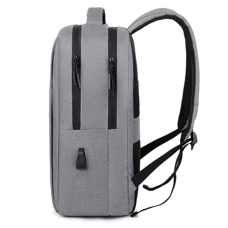 Vedenkestävä läppärireppu USB-latauksella