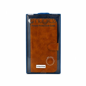 iPhone flip leather case