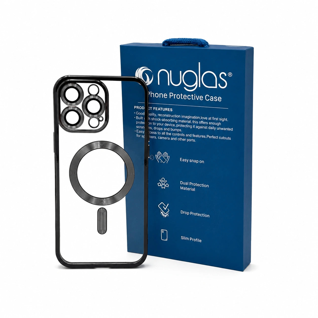 iPhone MagSafe -suojakuori - Kiiltävä design
