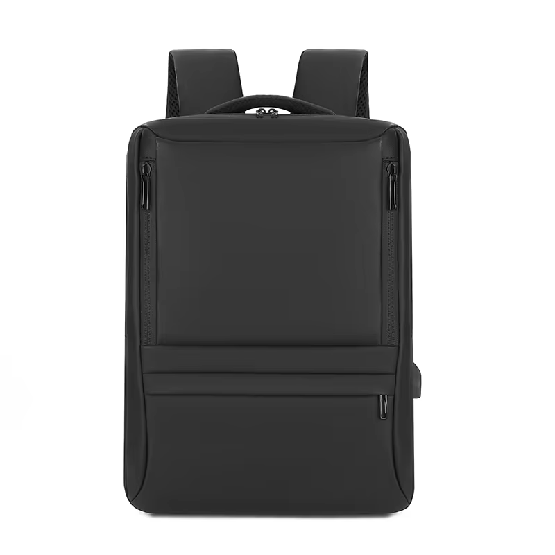 Tyylikäs vedenpitävä läppärireppu USB-latauksella